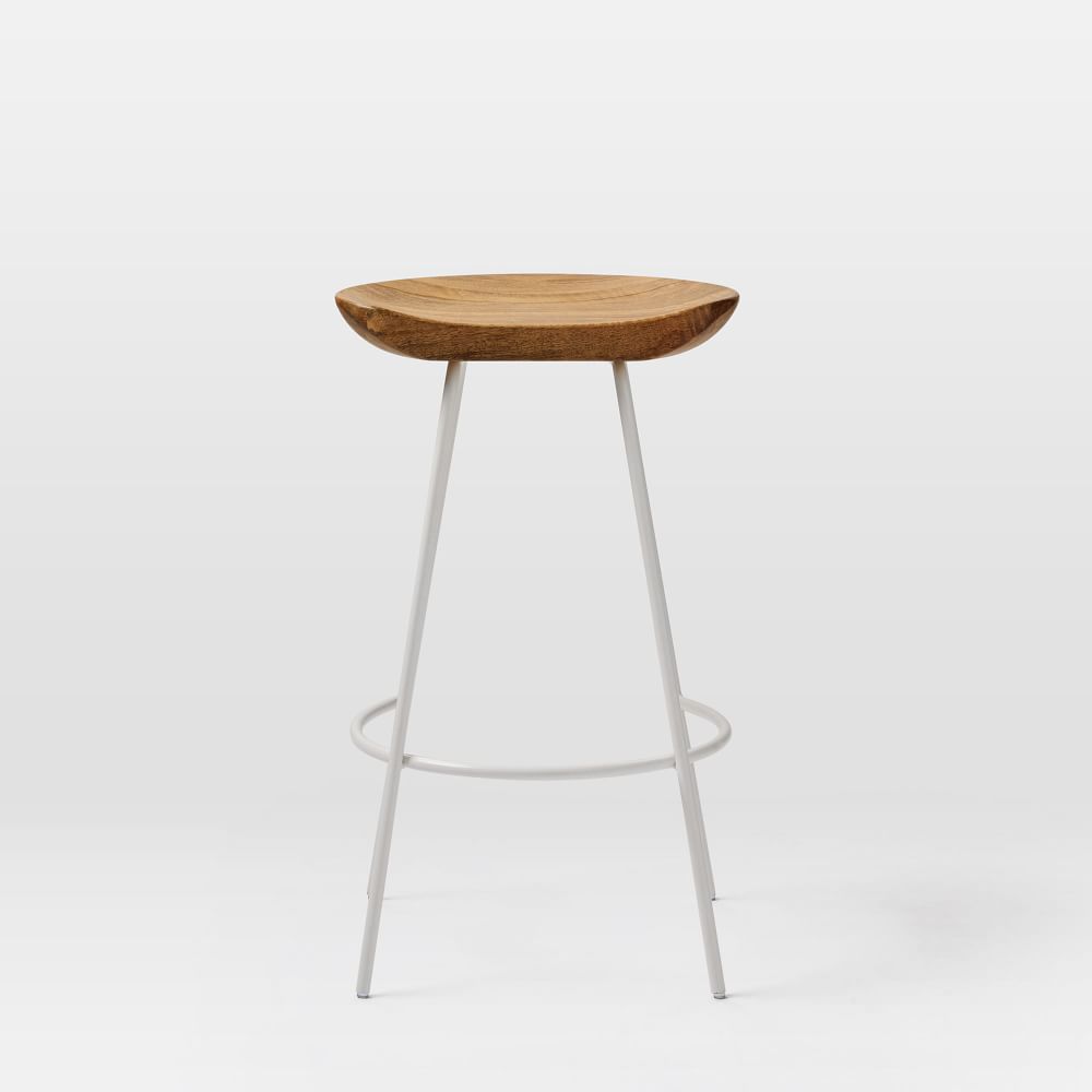 Alden Counter Stool White West Elm Australia